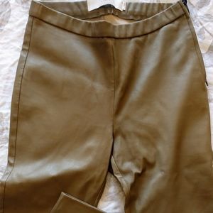 YaYa REAL leather leggings NWOT